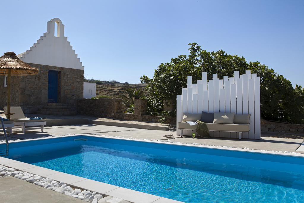 Mykonostimo Luxury Villas And Apartments Ornós Rom bilde