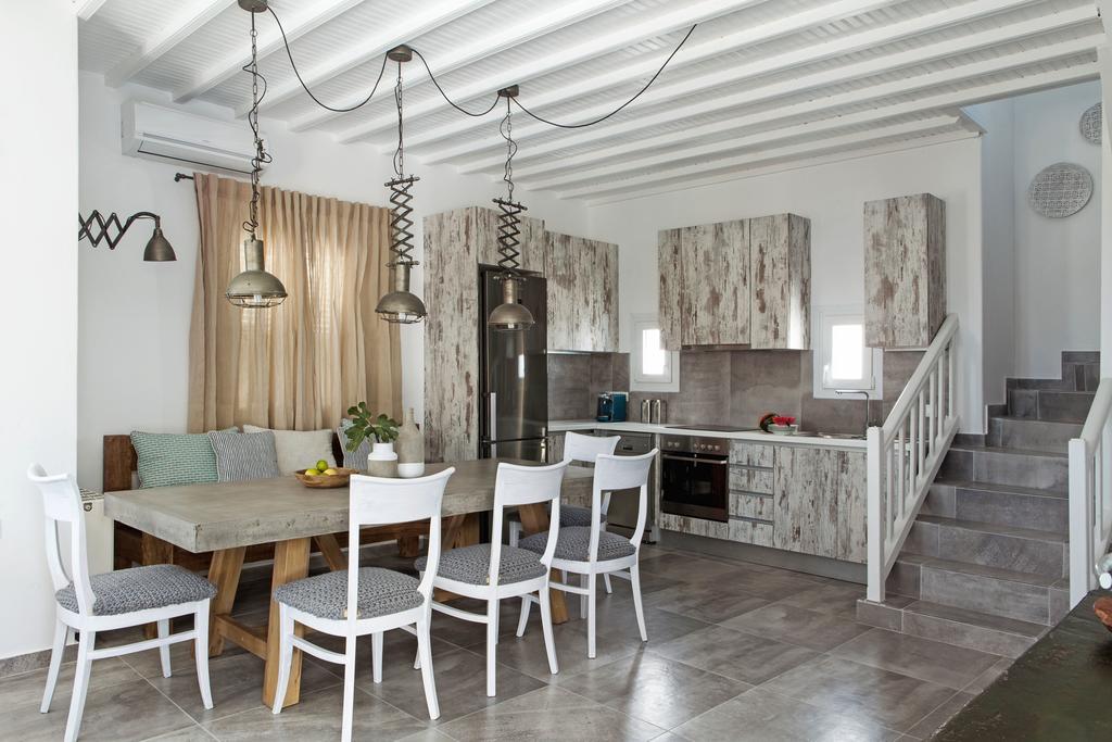 Mykonostimo Luxury Villas And Apartments Ornós Rom bilde